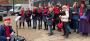 Festive singing in Cobham